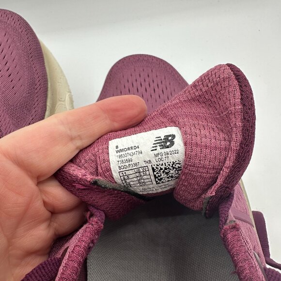 New Balance Raisin Fresh Foam X More V4 Running Shoes Women's 11 / Men's 9.5 - Picture 7 of 7